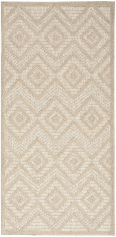 Nourison Home Nourison Versatile NRV01 8' x 10' Cream Modern Rug - 2' x 4'