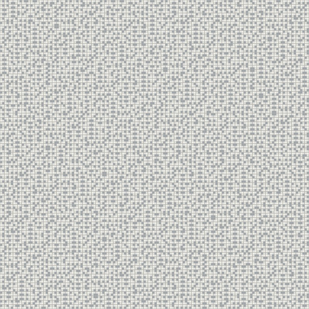 Marble Systems Allure Light, Snow White, Glacier Honed 4x4 Marble Mosaic 16x16 - Allure Light, Snow White, Glacier