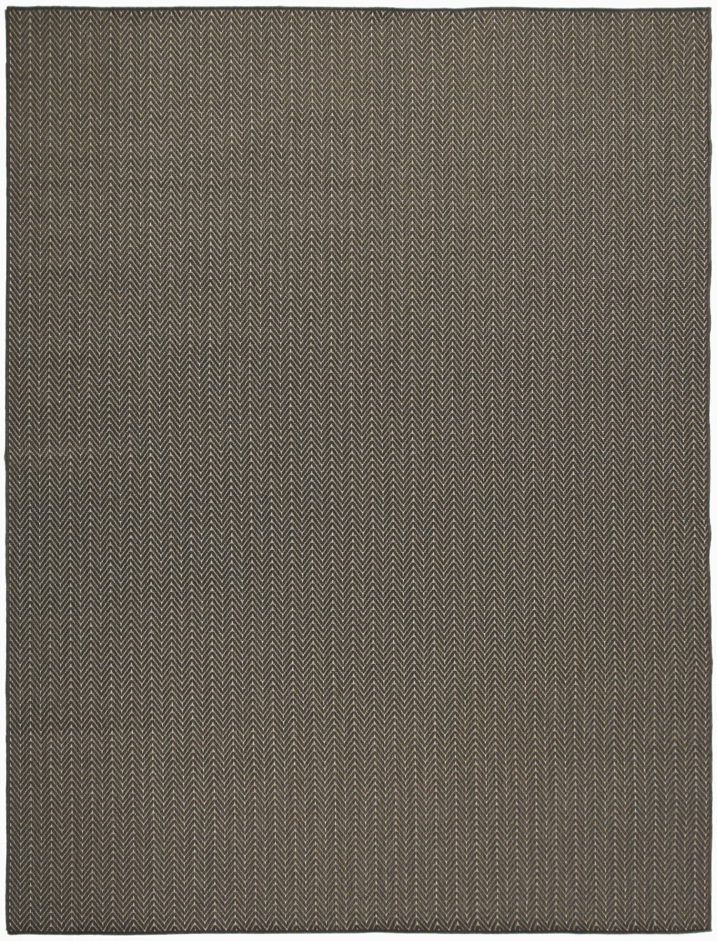 Nourison Home Nourison Horizon Indoor/Outdoor HOZ02 8' x 10' Charcoal Modern Rug