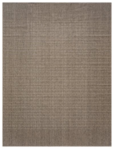 Nourison Home Nourison Tulum TLM01 3' x 5' Brown Outdoor Rug - 10' x 14'