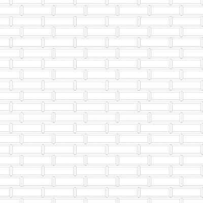 Qualis Ceramica Marco 3X9W White - Alternating 1/3