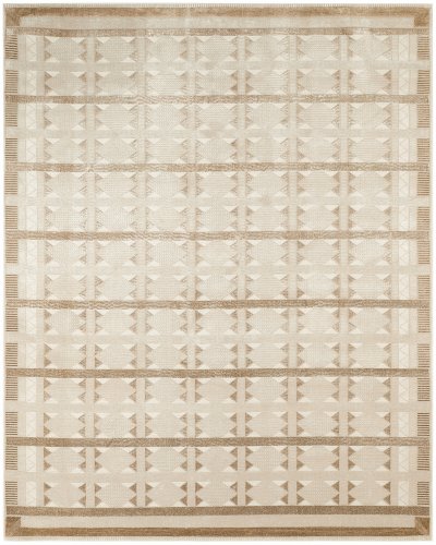 Nourison Home Nourison Nordic NRC06 8' x 10' Taupe Modern Indoor Rug - 8' x 10'