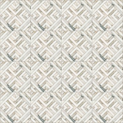 Marble Systems Calacatta Green Honed Ponte Marble Mosaic 14 5/16x14 5/16 - Calacatta Green - 14 5/16" x 14 5/16" x 3/8"