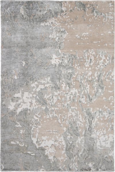 Nourison Home Nourison Silk Shadows SHA17 3'9" x 5'9" Sand Modern Indoor Rug - 3'9" x 5'9"