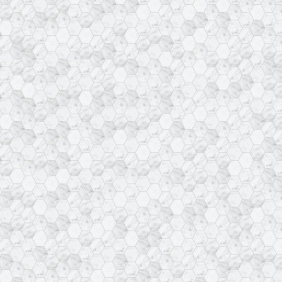 Qualis Ceramica Royal Stoneworks 2" Old World Bianco Hex - 12" x 12"