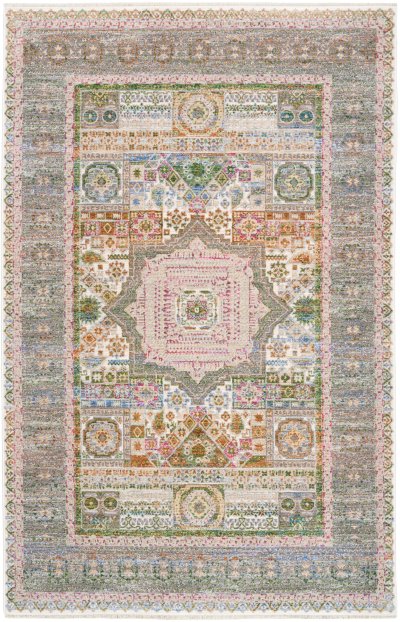 Nourison Home Nourison Quaint Harmony QUH02 7'10" x 9'10" Multicolor Bohemian Indoor Rug - 5'3" x 7'6"