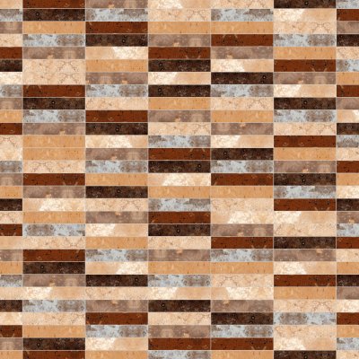 Qualis Ceramica Brix 2X10W Multicolor - Grid
