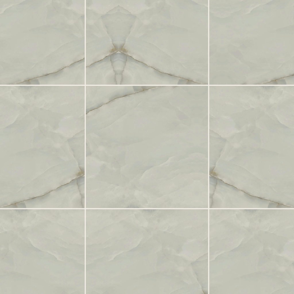 Qualis Ceramica Romance Magical Dark Grey 24X24 Polished - Dark Grey