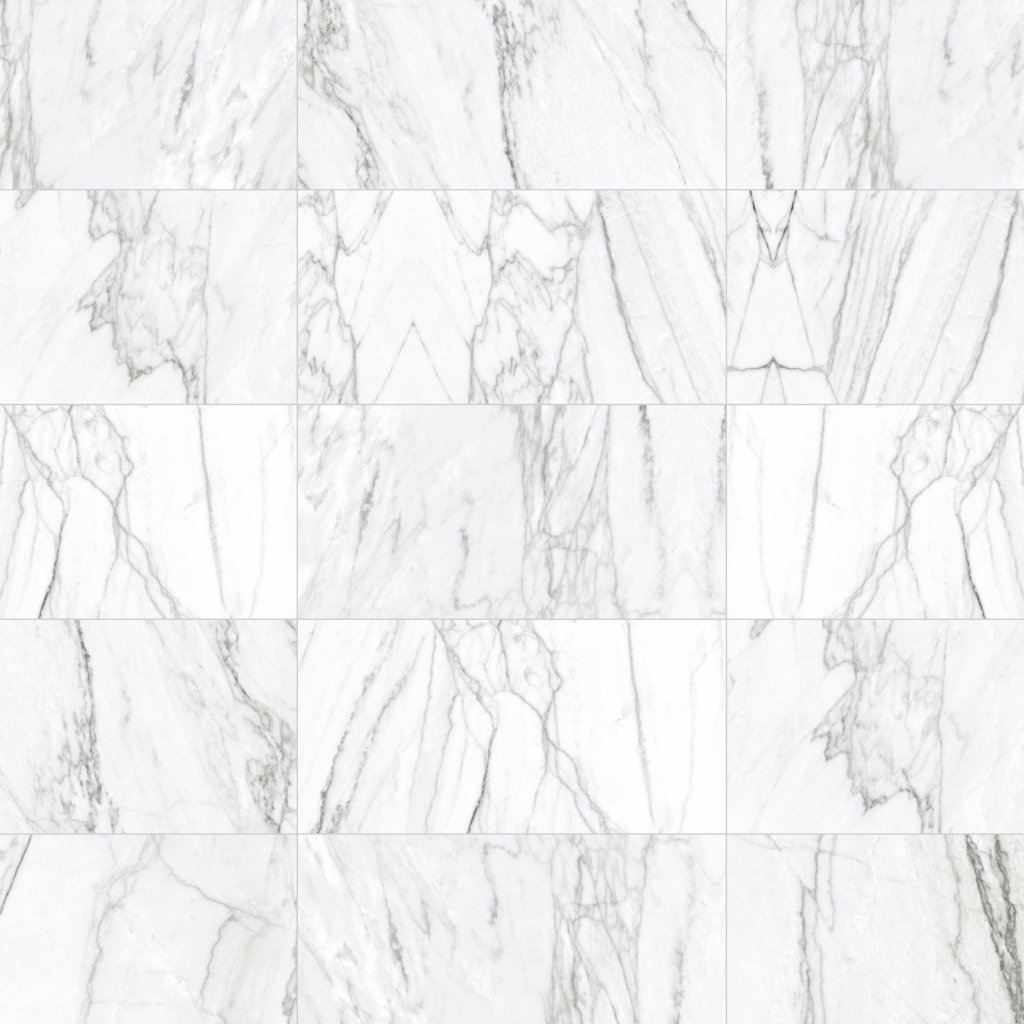 Qualis Ceramica Mystique 12X24 Matt Glamour White - White