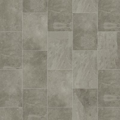 Karndean Designflooring GREY RIVEN SLATE ST16 - GRAY - 12" x 18"