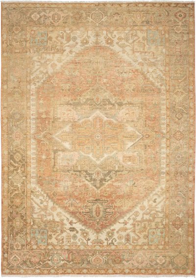 Nourison Home Nourison Heritage Vine HTV06 2' x 3' Rust Vintage Indoor Rug - 8' x 10'