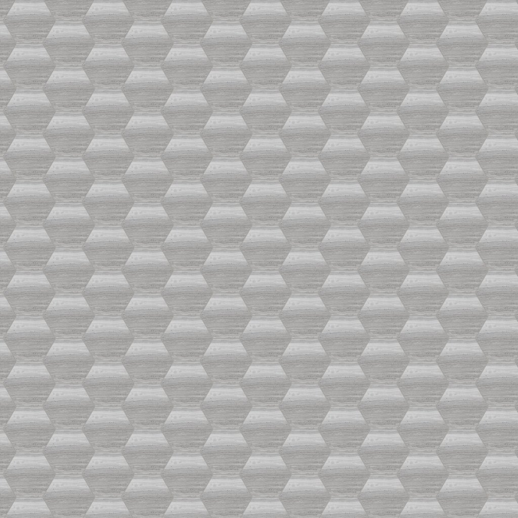 Marble Systems Haisa Light Honed Hexagon Waterjet Marble Tile 5 25/32x5 - Haisa Light