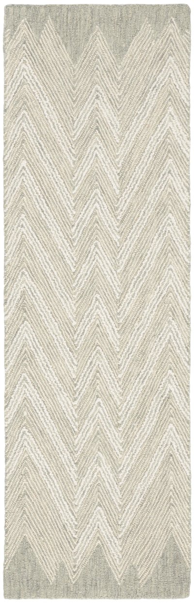 Nourison Home Nourison Interlock ITL04 8' x 10'6" Teal Modern Indoor Rug - 2'3" x 7'6"