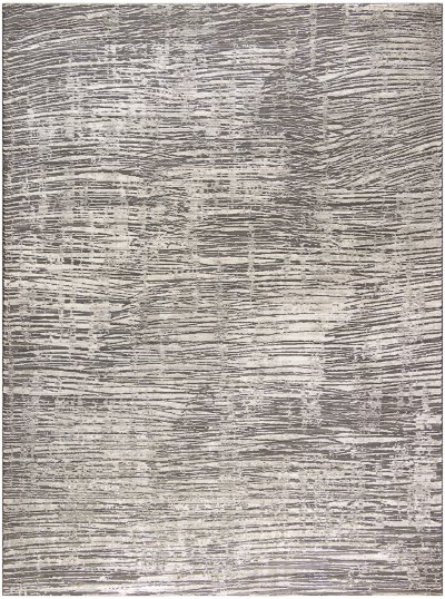 Nourison Home Nourison Sustainable Trends SUT01 5'3" x 7'3" Ivory Grey Modern Indoor Rug - 7'10" x 9'10"