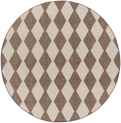 Nourison Home Nourison Positano POS04 2'2" x 8' Natural Modern Rug - 8' Round