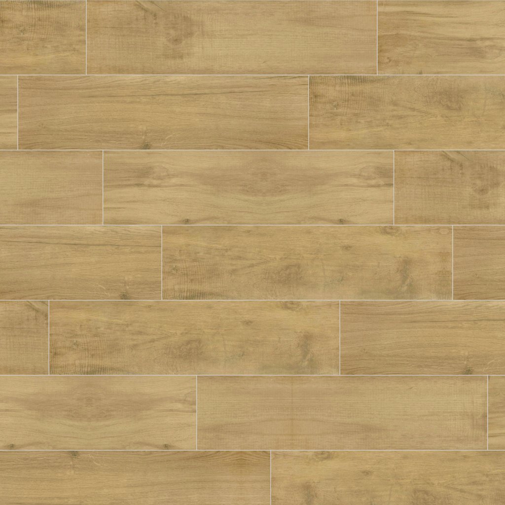 Qualis Ceramica Cabin Acadia Natural 8.5"X33" - Brown