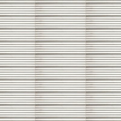 Marble Systems Bianco Dolomiti Classic Honed Flute Trim Marble Accent Tiles 6x24 - Bianco Dolomiti Classic - 6" x 24" x 3/4"
