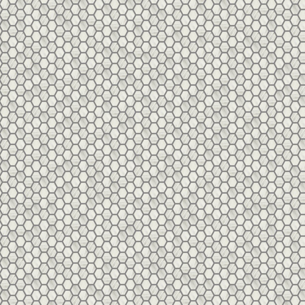 Emser Tile ECHO 2-IN HEX MOSAIC -GLS - White