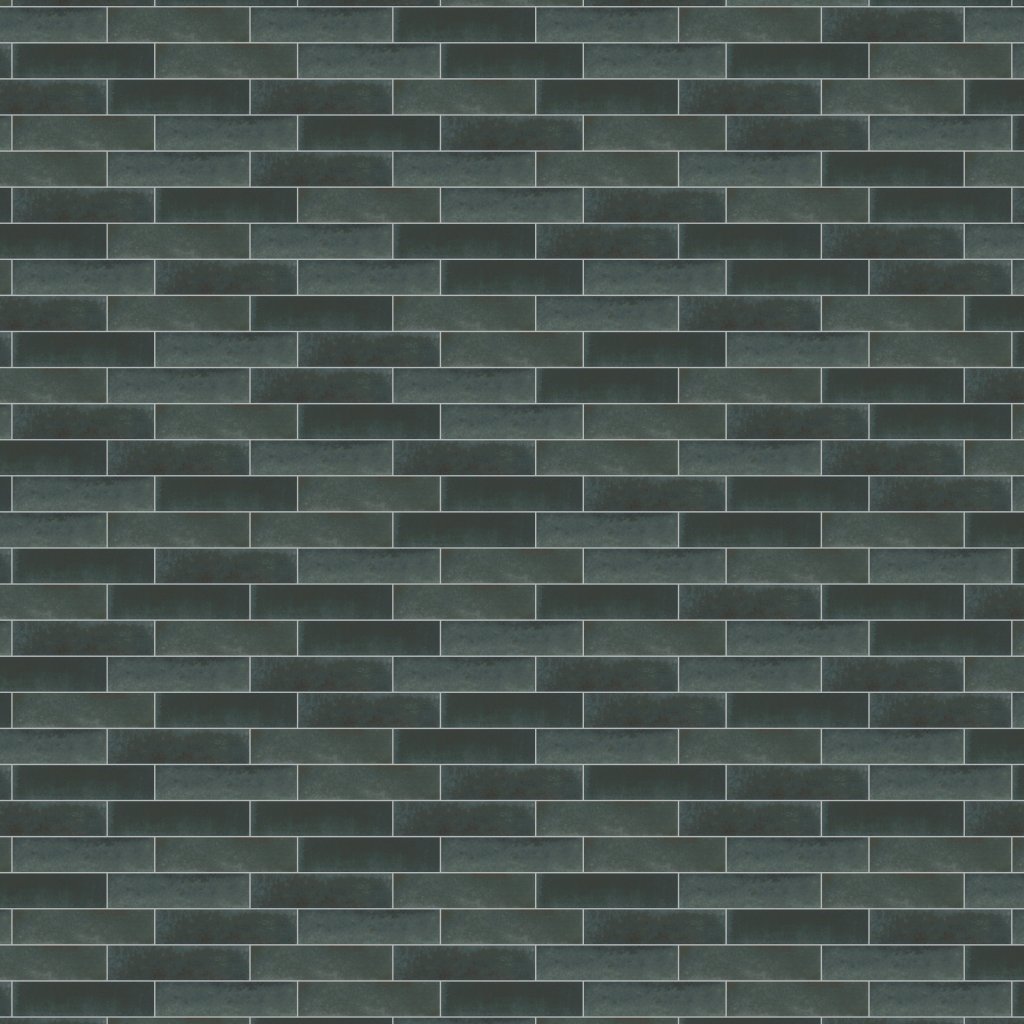 American Olean Conrad Brick - Siren, Rectangle, 2X8, Glossy (CB95) - Siren