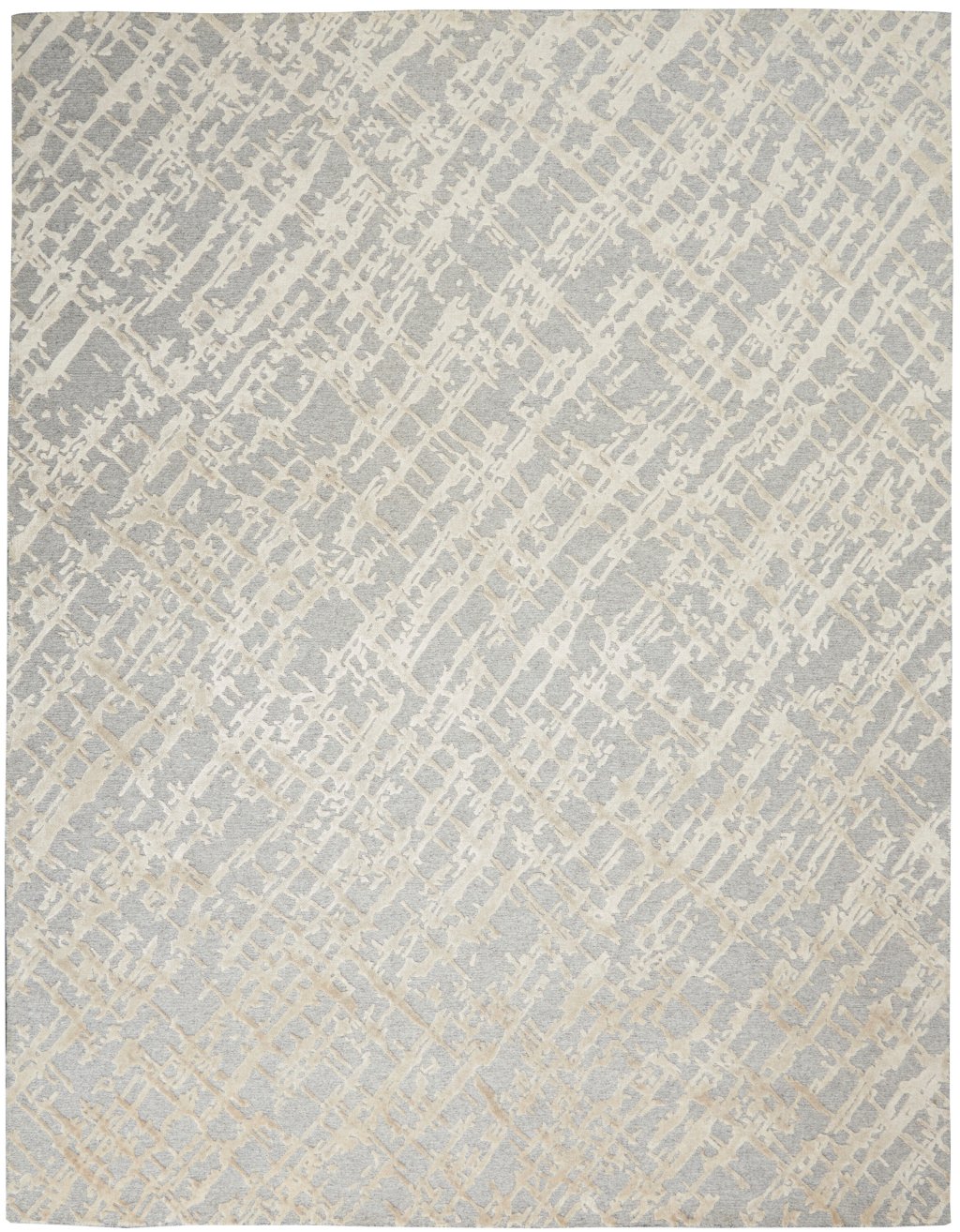 Nourison Home Nourison Divine DIV10 7'9" x 9'9" Sand Storm Modern Indoor Rug