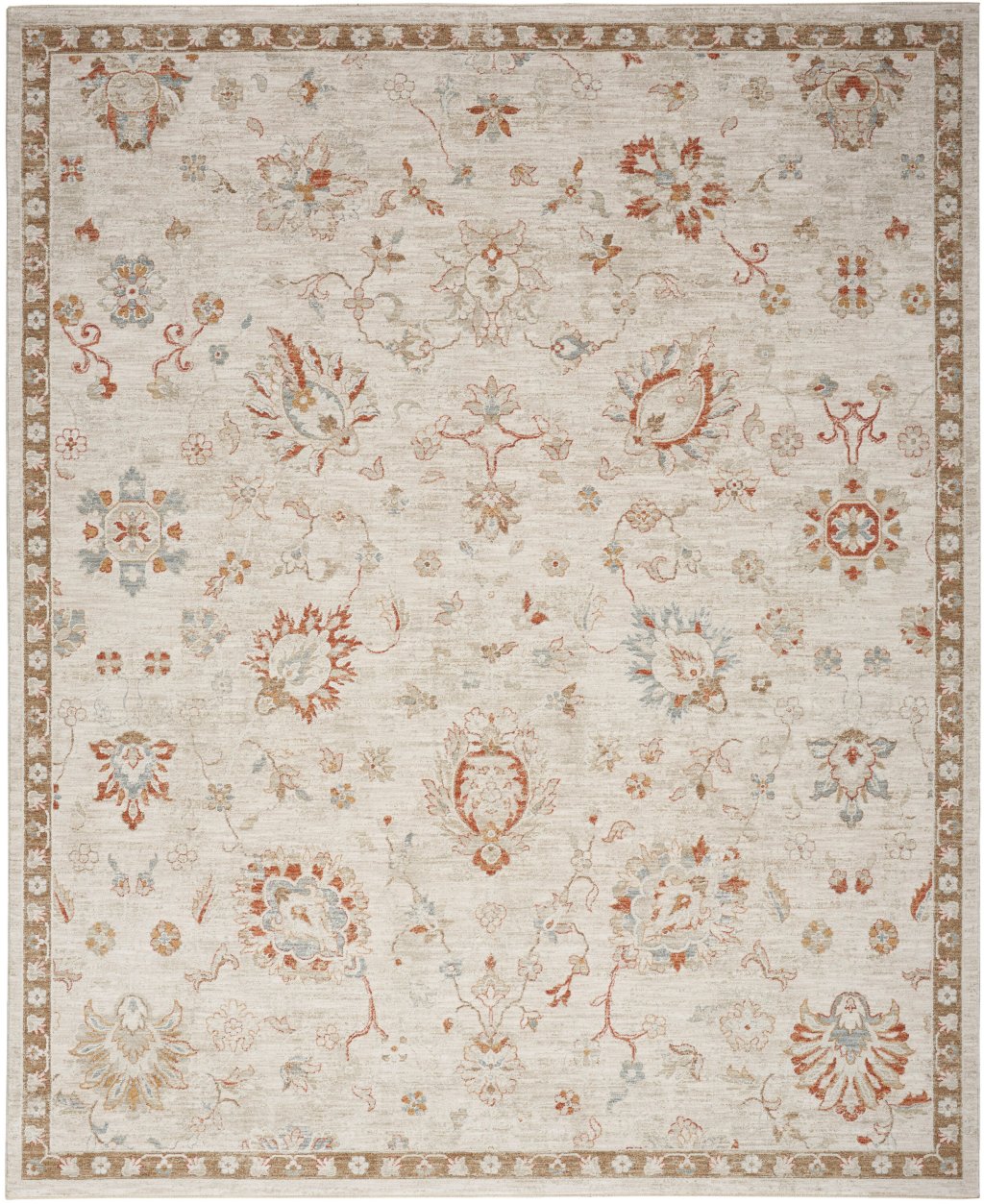 Nourison Home Nourison Asher ASR04 7'10" x 10'4" Ivory Vintage Indoor Rug