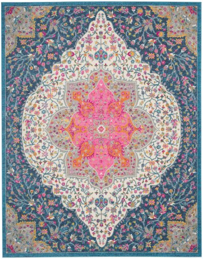 Nourison Home Nourison Passion PSN39 1'10" x 2'10" Multicolor Farmhouse Indoor Rug - 8' x 10'