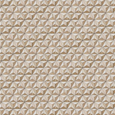 Marble Systems Snow White, Diana Royal, Paradise Polished Diamond 3d Marble Mosaic 15 3/8x13 3/4 - Snow White, Diana Royal, Paradise - 15 3/8" x 13 3/4" x 3/8"