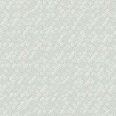 Qualis Ceramica Tapestri 8.5 Grey Denim Hexagon - 8.5" x 10"