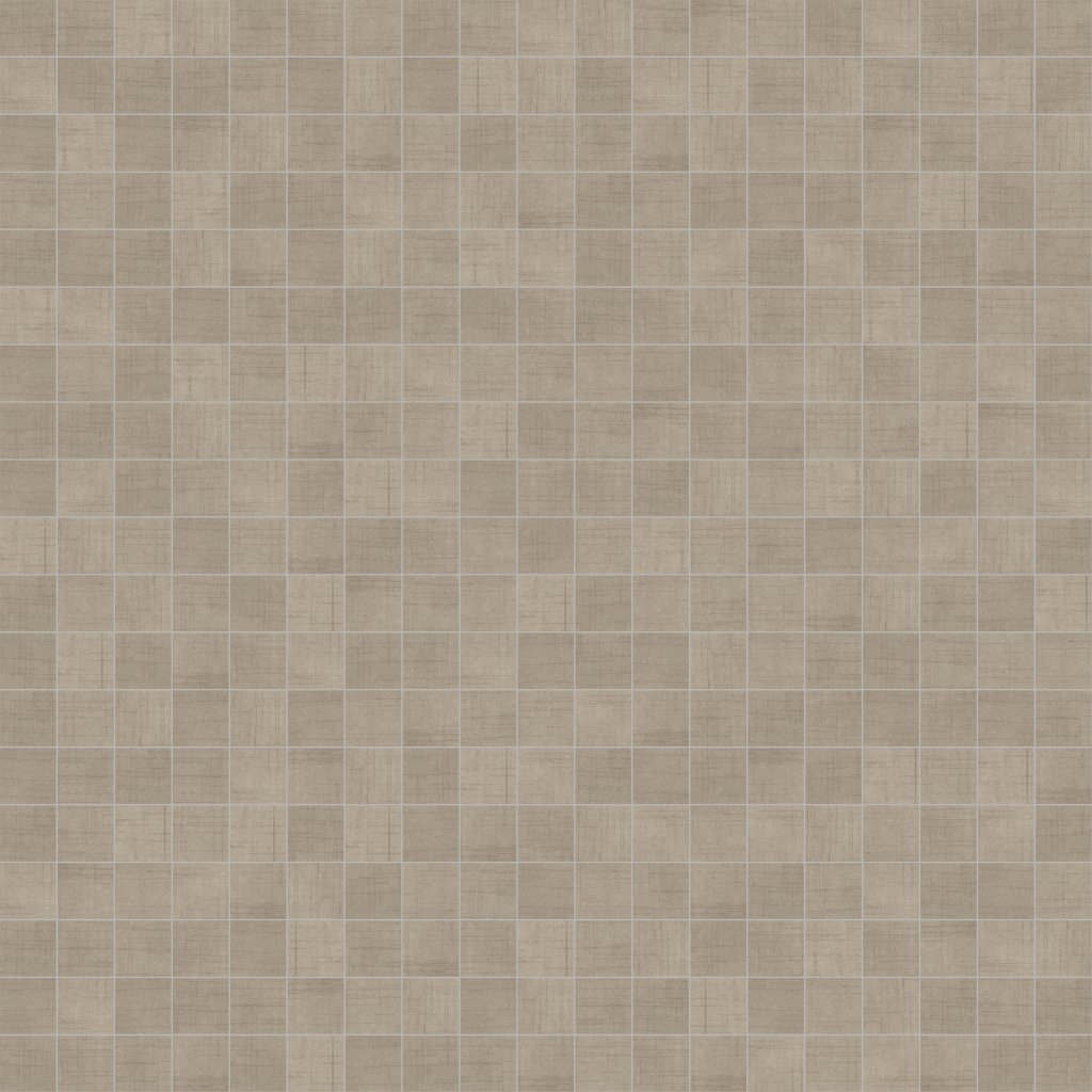 American Olean Stitchmark - Cashmere Tan, Straight Joint, 3X3, Matte (SI72) - Cashmere Tan