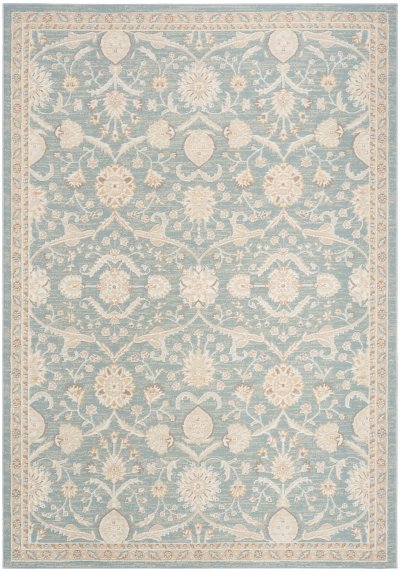 Nourison Home Nourison Isla ISL01 7'10" x 9'10" Blue Vintage Indoor Rug - 5'3" x 7'