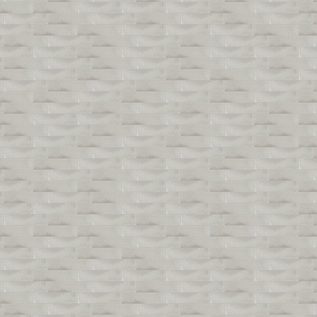 American Olean Conrad Brick - Polar, Rectangle, 2X8, Glossy (CB90) - Polar