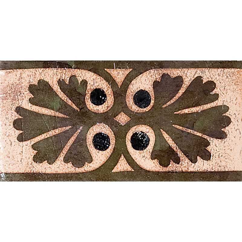 Marble Systems Carlisle Glazed Ceramic Border Tiles 3x6 - Carlisle