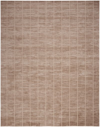 Nourison Home Nourison Serenity Home SRH05 5'3" x 7'3" Mocha Ivory Modern Indoor Rug - 7'10" x 9'10"