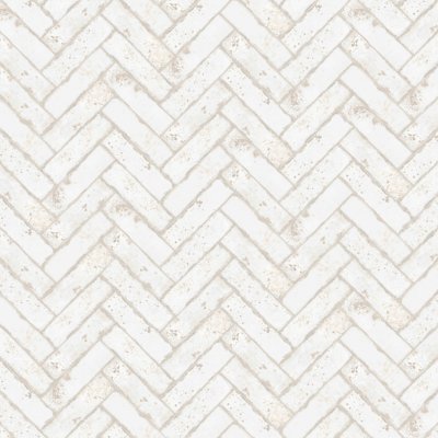 Qualis Ceramica Jamaica 3x11 White Gloss - Herringbone