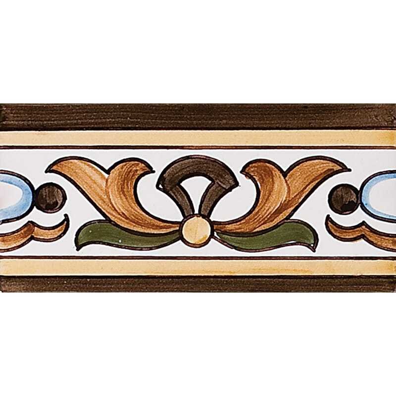Marble Systems 403 Border Glazed Ceramic Border Tiles 2 3/4x5 1/2 - 403 Border