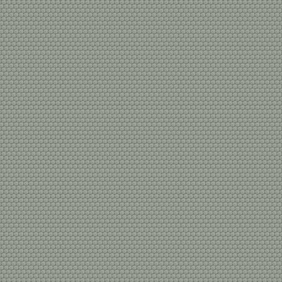 Qualis Ceramica Element Smoke Penny Round Mosaic - 12" x 12"