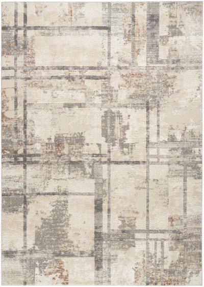 Nourison Home Nourison Sustainable Trends SUT02 7'10" x 9'10" Ivory Multicolor Modern Indoor Rug - 6' x 9'