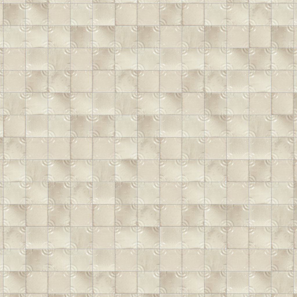 Daltile Relicca Unbound, Square, 4X4, Circle, Glossy - Unbound
