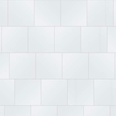 Qualis Ceramica Satin 13x13 White - 13" x 13"