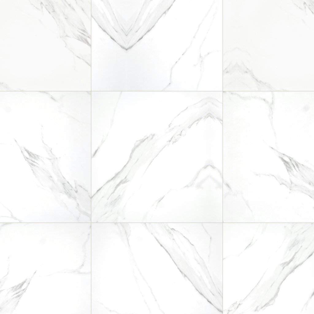 Qualis Ceramica Treasure Statuario 24X24F Polished