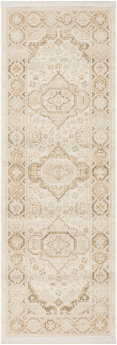 Nourison Home Nourison Pardis PRD05 4' x 6' Ivory Beige Vintage Indoor Rug - 2' x 6'
