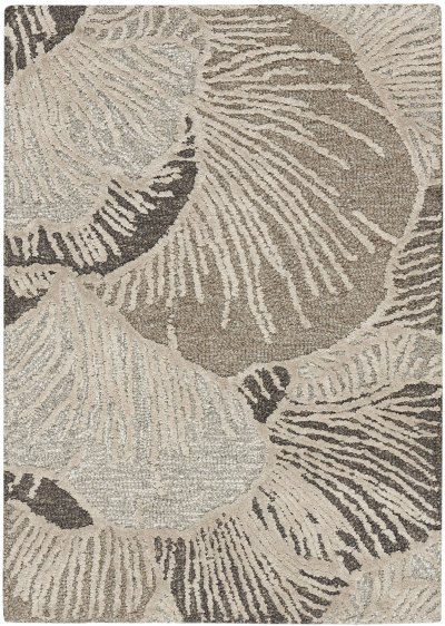 Nourison Home Nourison Avra AVR01 3'9" x 5'9" Grey Modern Indoor Rug - 5'3" x 7'3"
