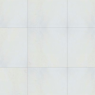 Marble Systems New Snow White Polished Marble Tile 24x24 - New Snow White - 24" x 24" x 3/4"