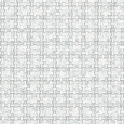 Marble Systems Calacatta Bella Polished Basket Weave Marble Mosaic 12x12 - Calacatta Bella - 12" x 12" x 3/8"