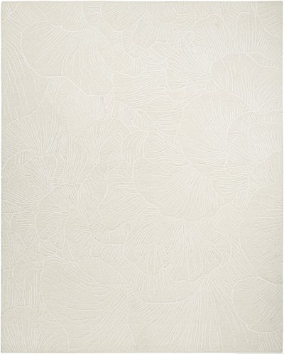 Nourison Home Nourison Avra AVR01 7'9" x 9'9" Ivory Modern Indoor Rug - 8'6" x 11'6"