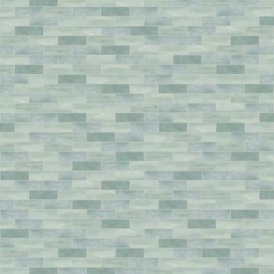 Qualis Ceramica Aruba 2x6 Tea Gloss - Alternating 1/2