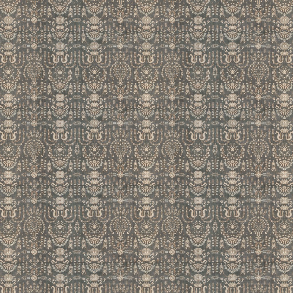 Nourison GRAND PARTERRE SAROUK PT02 GRAPHITE BROADLOOM