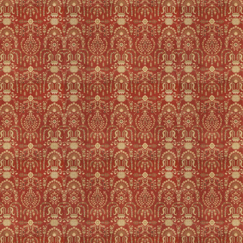 Nourison GRAND PARTERRE SAROUK PT02 RUST BROADLOOM