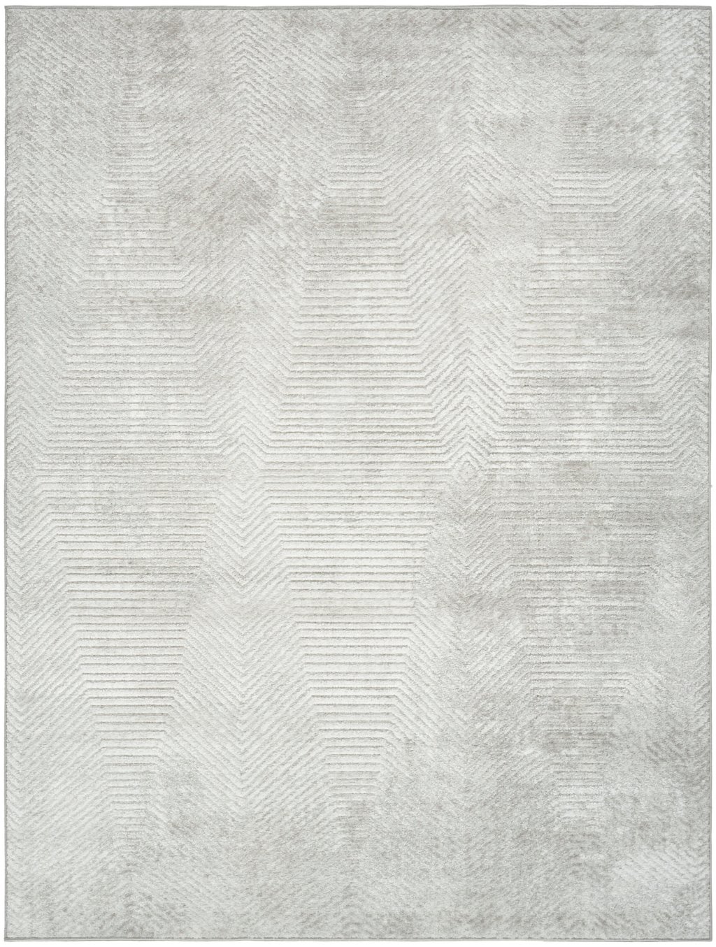 Nourison Home Nourison Dekor DEK04 5'3" x 7' Grey Vintage Indoor Rug