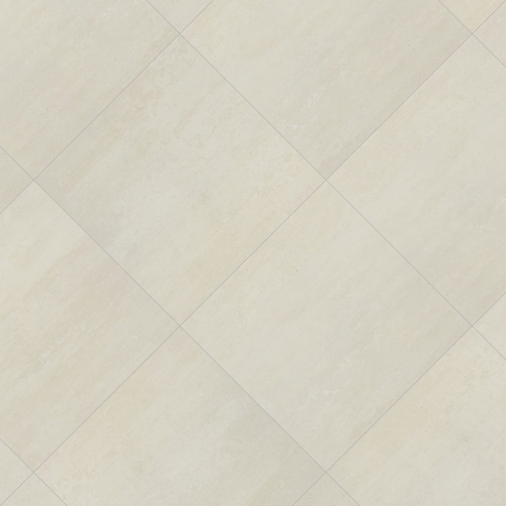 American Olean Theoretical Evolved - Candid Cream, Square, 24X24, Stepwise, Matte (TE81) - Candid Cream